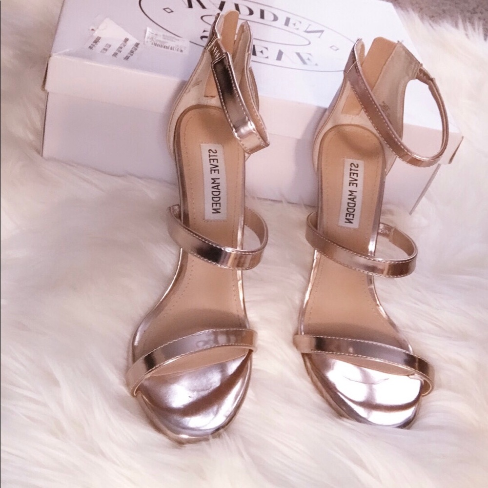 Steve Madden Feel Ya Rose Gold shoe